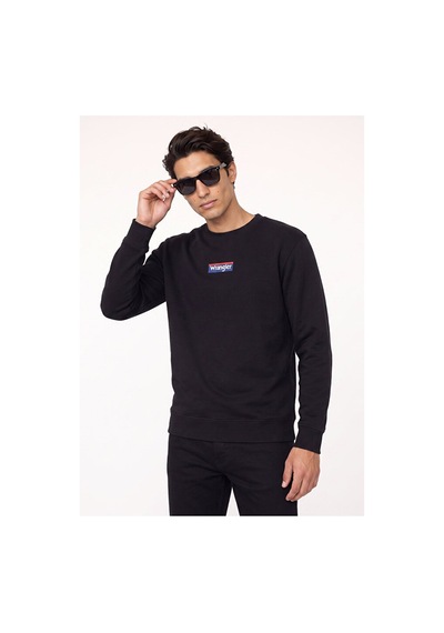 Wrangler Siyah Erkek Sweatshirt W2620152