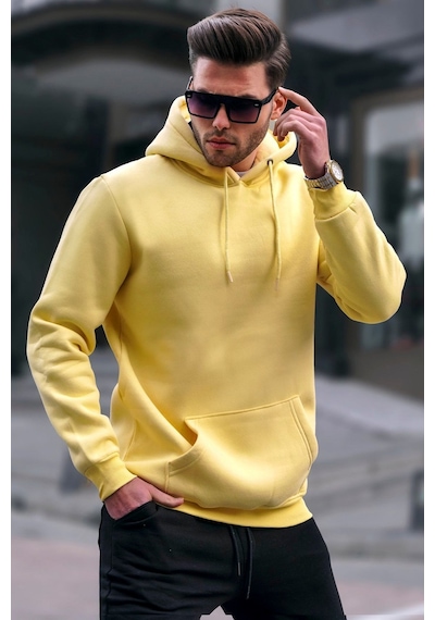 Madmext Madmext Sarı Erkek Sweatshirt 5339-sarı Sarı