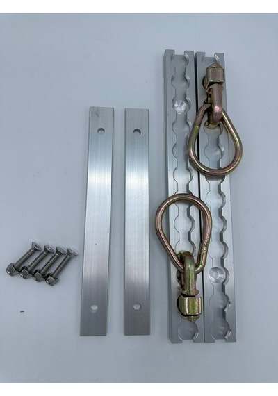 Halka Aparatlı Alüminyum Ray 30cm