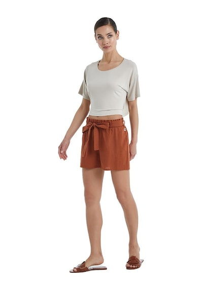 Blackspade Kadın Kısa Kol Şortlu Tarçın Pijama Takımı C7t9n3o06- 001