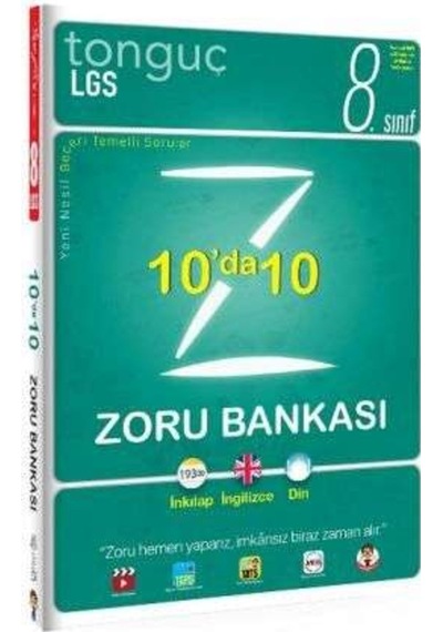 Tonguç 8.Sınıf 10’Da 10 Zoru Bankası