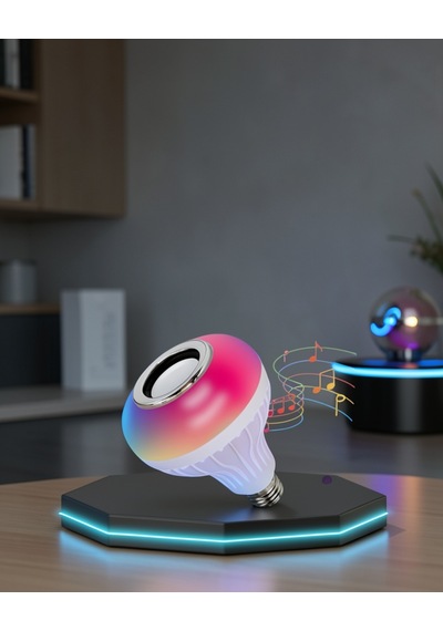 E27 Duy Tipi Led Ampul 12w Rgb Bluetooth Hoparlör Xuczlambahoparlörrr-3