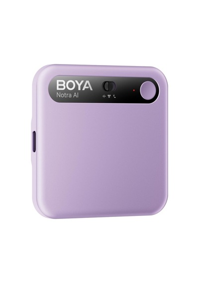 Boya Notra Aı Destekli Ses Kaydedici Ve Not Tutma Cihazı - Purple