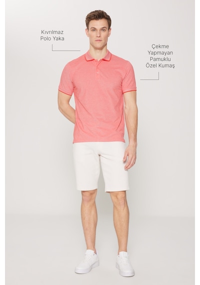 Ac&Co / Altınyıldız Classics 4A4820200047Ncbl Düğmeli Polo Yaka Cepsiz Slim Fit Erkek Tişört Narçiçeği - Beyaz Ac&Co / Altınyıldız Classics 4A4820200047Ncbl Düğmeli Polo Yaka Cepsiz Slim Fit Erkek Tişört Narçiçeği - Beyaz