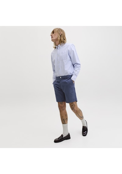 Erkek Keten Cepli Chino Sort - Dave - 12229629 Sky Captain