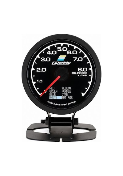 Greddy Trust Dijital Analog Oil Press Saati Yağ Basınç Gösterge Ünitesi