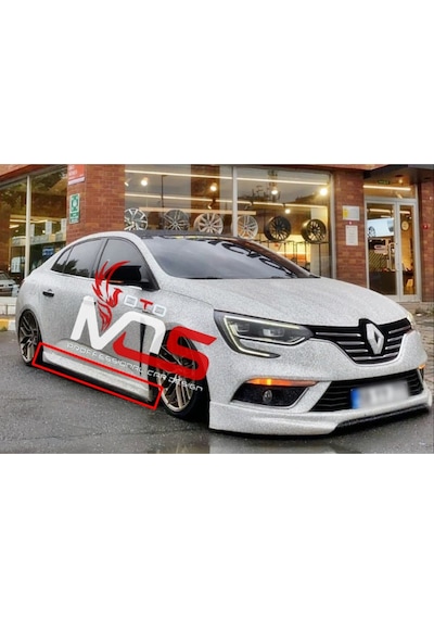 Renault Megane 4 Aero Marşpiyel Takım Fiberglass Boyasız