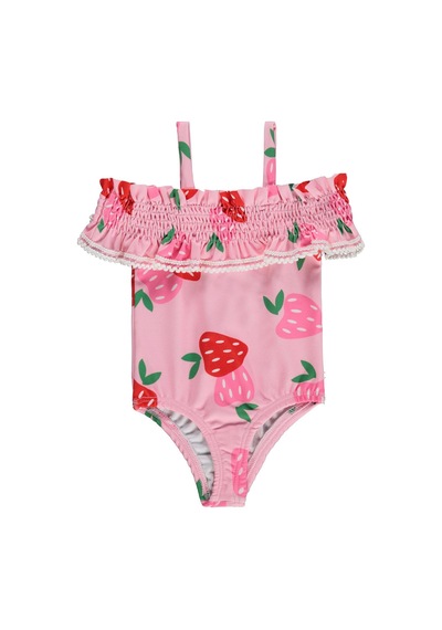 Civil Baby Gipeli Çilekli 6-18 Ay Mayo - Pembe