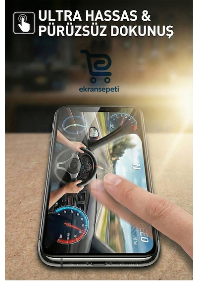 Xıaomı Redmı Note 12 Uyumlu Şeffaf 9h Nano Kırılmaz Ekran Koruyucu