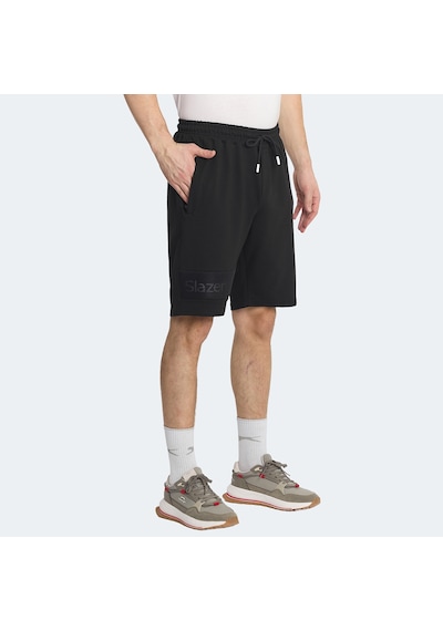 Slazenger NUKA Erkek Cepli Kapri Siyah Şort