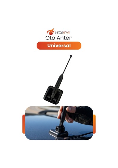 Araç Tavan Anteni Universal Oto Anten Güçlü Çekim Kolay Montaj Harici Radyo Anteni