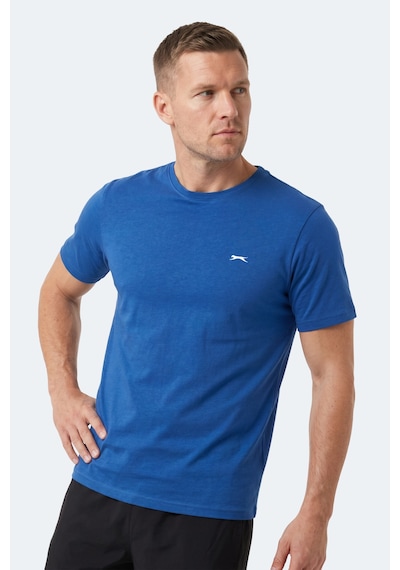 Slazenger Notron I Erkek Saks Mavi Tişört
