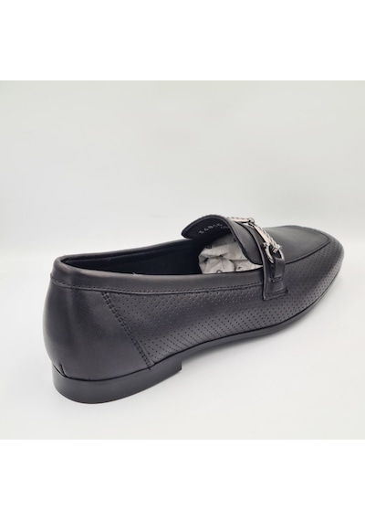 Greyder 34800 Siyah Hakiki Deri Kadın Formal Casual Ayakkabı Siyah