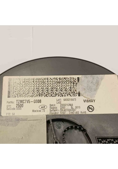 Tzmc7v5gs08 7.5v 0.5w Vıshay Zener Diyot 250 Adet 78507479