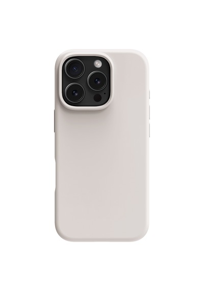 Apple Uyumlu iPhone Buff 16 Pro Max Magsafe Rubber Fit Silikon Kılıf Stonegray