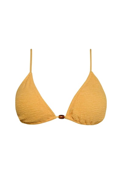 Defacto Regular Fit Bürümcük Bikini Üstü-fall İn Love E0205ax25smyl106 Sarı