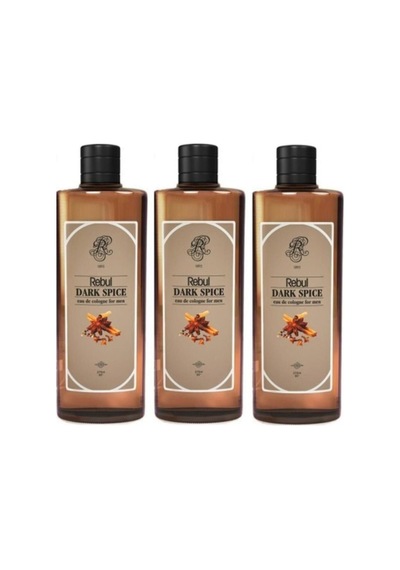 Dark Spice For Men Erkek Kolonya 250ml 3'lü Set
