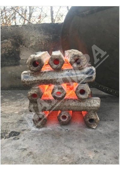 Meşe Briket Mangal Kömürü 4Saat Yanma  10Kg