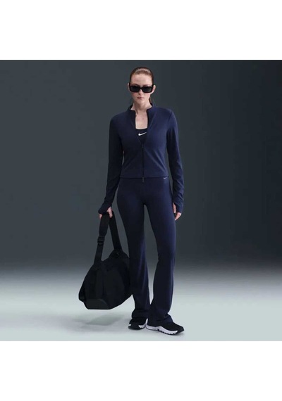 Zenvy Dri-fıt Ls Top Ultra Esnek Kadın Sweatshirt Blue Sportswear Lacivert
