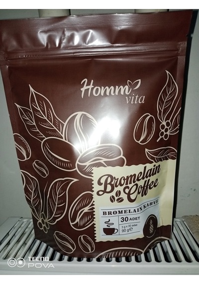 Hommvita Bromelain Coffee 30 Adet 3 G. 30 Adet 90 Gr. Diğer