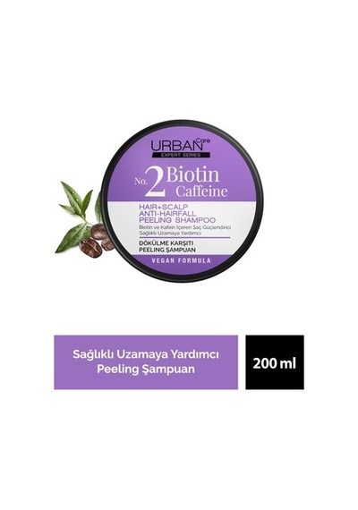 Saç Dökülmesine Karşı Vegan Biotin-kafein Şampuan 200 Ml