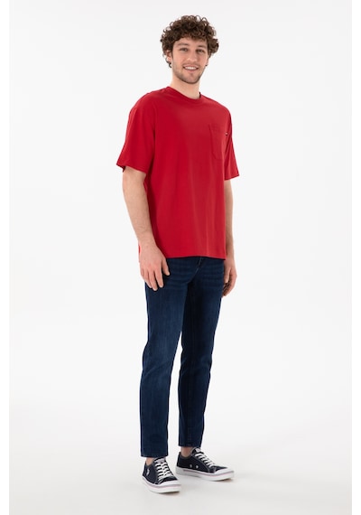 U.S. Polo Assn. Erkek Comfort Fit Bisiklet Yaka Kırmızı Tişört 50305990-VR030 U.S. Polo Assn. Erkek Comfort Fit Bisiklet Yaka Kırmızı Tişört 50305990-VR030