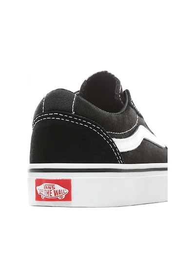 Vans Vn0a38j9 Yt Ward Sneakers Siyah Çocuk Spor Ayakkabı Siyah