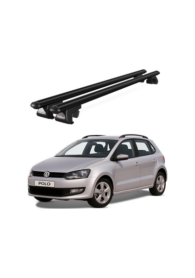 Venüs Volkswagen Polo 2009-2017 Uyumlu Siyah Ara Atkı Port Bagaj Tavan Barı
