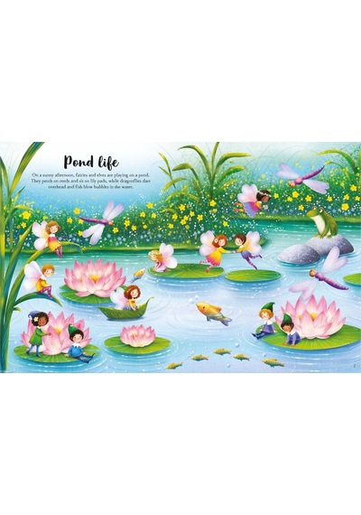 Fairies, Pixies And Elves Sticker Book Usborne Publishing