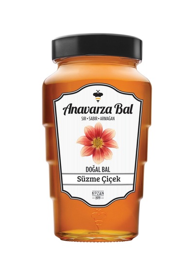 5 Adet Anavarza Süzme Çiçek Balı 850 G