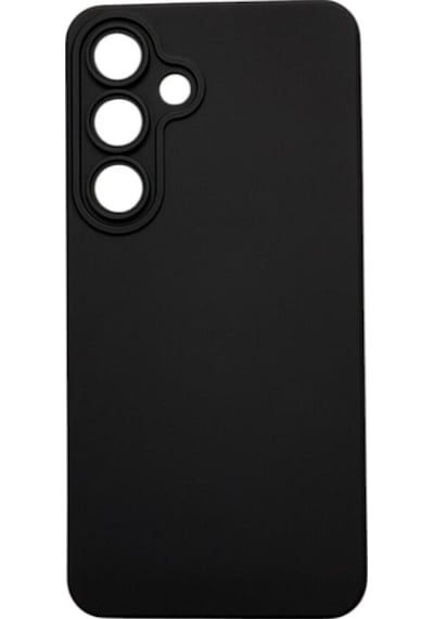Samsung Galaxy S25 Uyumlu Silikon Lansman Kılıf Siyah