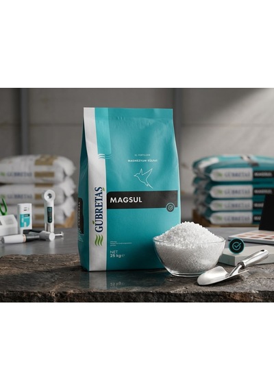 Gübretaş Magsul Magnezyum Sülfat %16 Mgo - %32 So₃ 25 KG