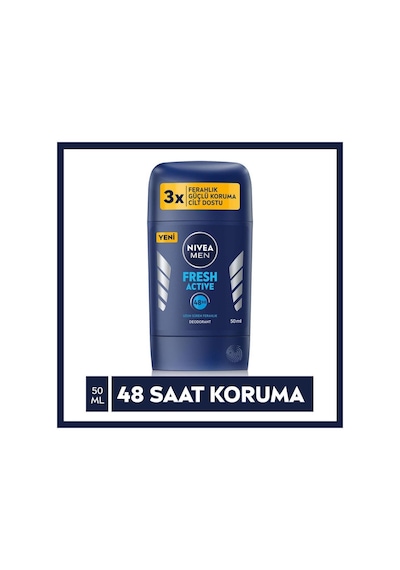 Nivea Men Fresh Active Erkek Stick Deodorant 50 ML