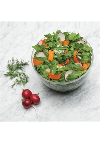 Oxo 1351680 Küçük Boy Salata Kurutucu Şeffaf