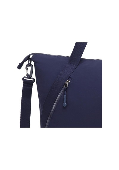 Smart Bags Mikro Poly Kumaş Büyük Boy Kadın Omuz Çantası 3335 Lacivert