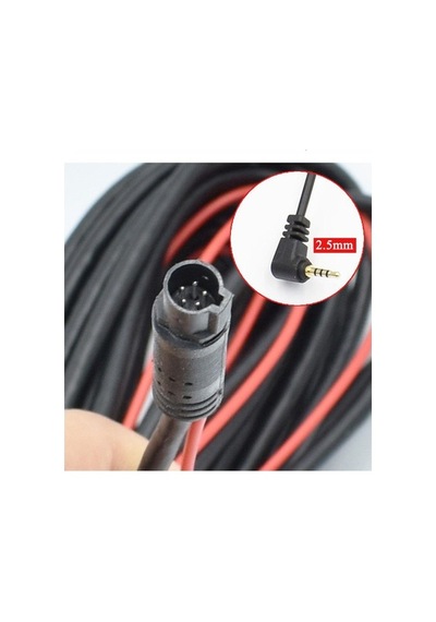 5 Metre 5 Pin 2.5 Mm Geri Görüş Kamera Kablosu 2.5 Mm 5 Pin Araç Kamera Kablosu