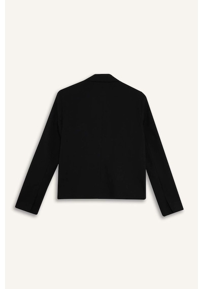 Defacto Relax Fıt Ceket Yaka Blazer Ceket G9308ax26spbk27 Siyah-bk27