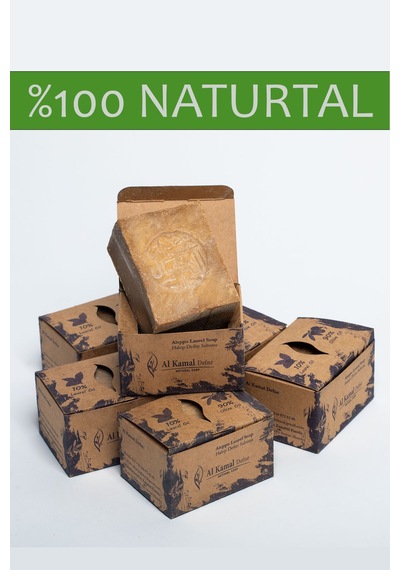 Al Kamal Defne Doğal El Yapımı Sabunu 10% Defne Yağı 6 x 1 KG