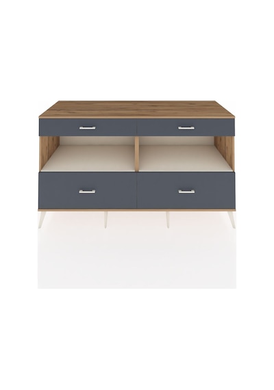Kronos Konsol 2 Raflı 4 Çekmeceli 176x59x99 Çam-aytaşı/antrasit Çam-aytaşı/antrasit Kronos Konsol 2 Raflı 4 Çekmeceli 176x59x99 Çam-aytaşı/antrasit Çam-aytaşı/antrasit