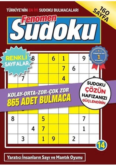 Fenomen Sudoku 14 Diğer