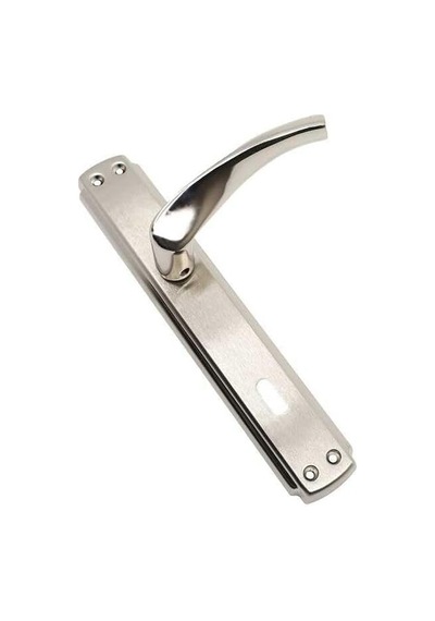 Ayrex İç Dış Ahşap Pvc Metal Çelik Kapısı Tutamağı Oda Kapı Kolu Nikel Sağa Sola Uygun 1 Takım İç/dış