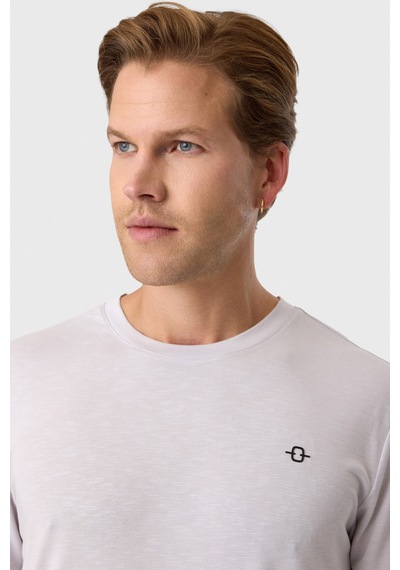 Back And Bond Regular Fit Gri Basic Tişört