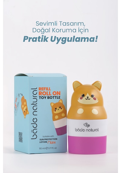 Bade Natural Güneş Koruyucu Losyon Aplikatörü Kedi Figürlü