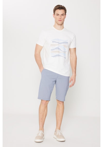 AC&Co / Altınyıldız Classics Erkek Slim Fit Dar Kesim Yan Cepli Gofre Desenli Şort Lacivert AC&Co / Altınyıldız Classics Erkek Slim Fit Dar Kesim Yan Cepli Gofre Desenli Şort Lacivert