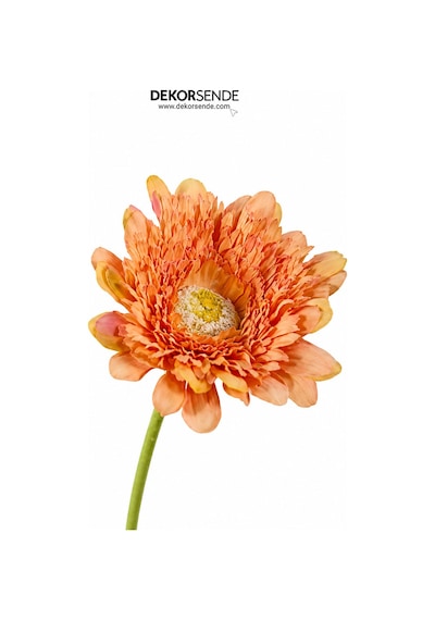 Yapay Çiçek Gerbera Dal Somon 60 Cm