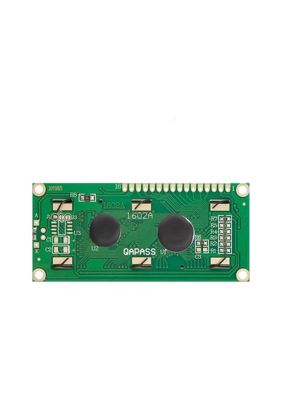 1602a 2x16 Mavi Karakter Lcd Modül Display Ekran 5v Beyaz Arka Işık 16x2 16 X 2 Standart Sol Üst