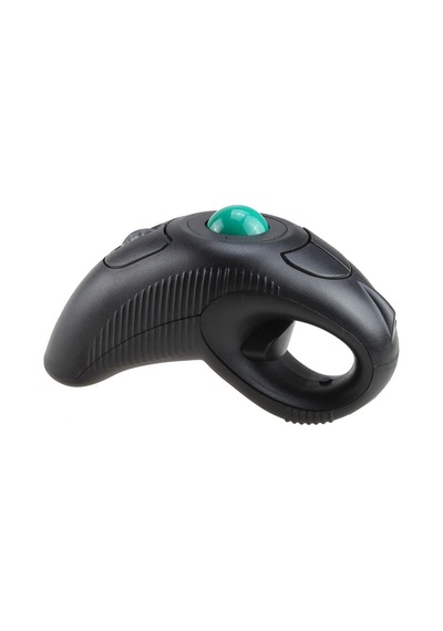 Taşınabilir 2.4 Ghz Parmak El Tipi Kablosuz Usb Trackball Fare Pc Dizüstü Macbook Aşıklar