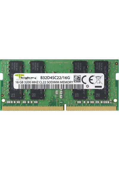 Bigboy B32D4SC22/16G 16 GB DDR4 3200 MHz CL22 Notebook Ram