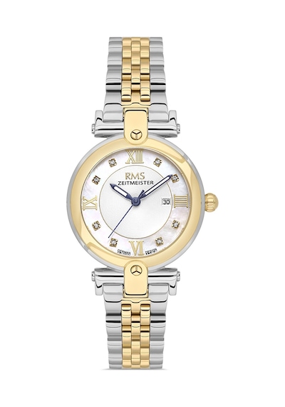 Rms Zeitmeister Rms.1.ag2183.40 Gold - Gri Kadın Kol Saati