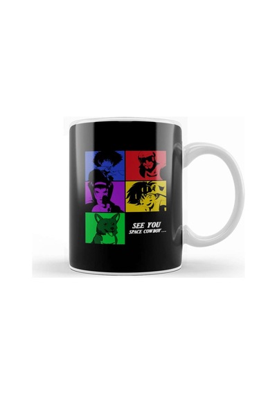 Cowboy Bebop See You Space Cowboy Kupa Bardak Porselen No1168 Karışık